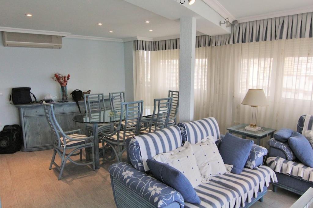 Apartamento Torre Yago, Primera Linea De Playa Para 6 Personas ベニドルム エクステリア 写真