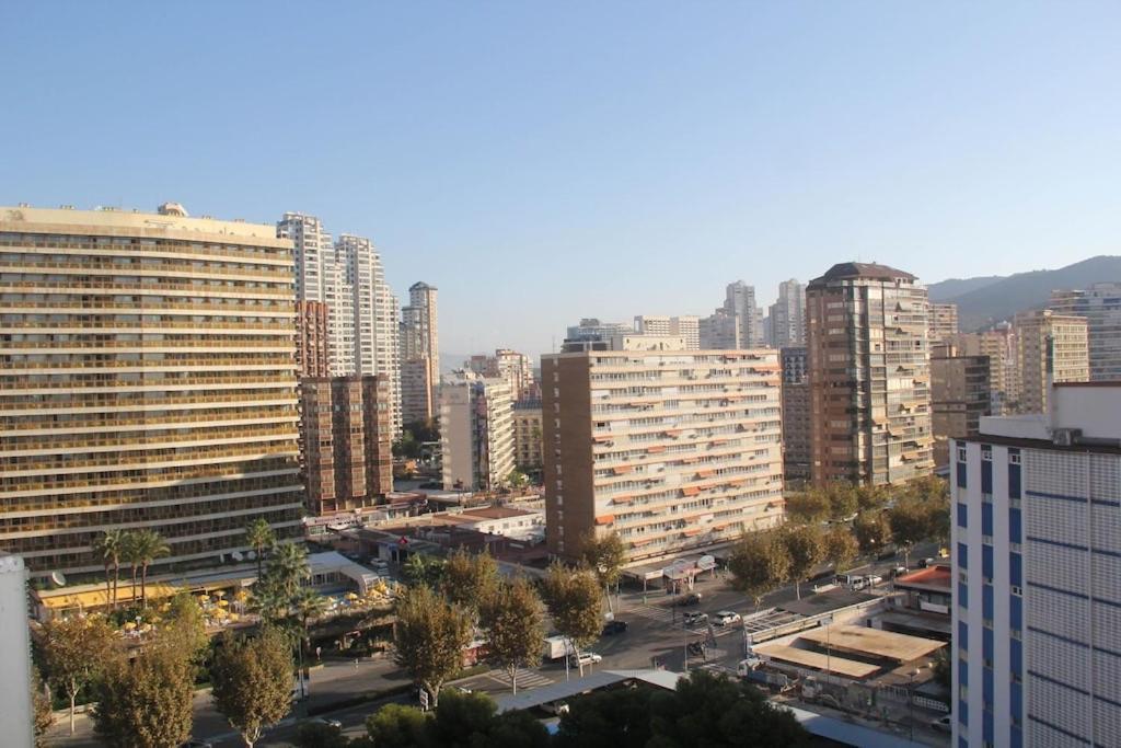Apartamento Torre Yago, Primera Linea De Playa Para 6 Personas ベニドルム エクステリア 写真