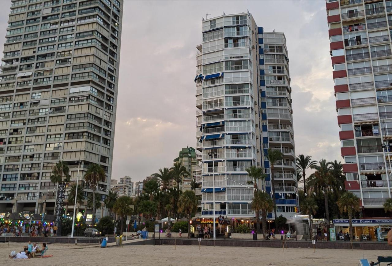 Apartamento Torre Yago, Primera Linea De Playa Para 6 Personas ベニドルム エクステリア 写真